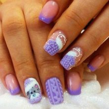 biały manicure biały manicure