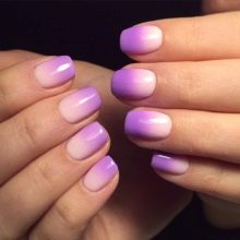 biały manicure biały manicure