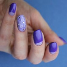 biały manicure biały manicure