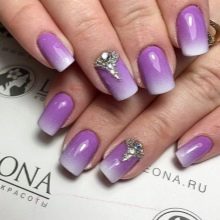 biały manicure biały manicure