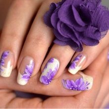 biały manicure biały manicure