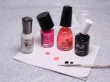 biały manicure biały manicure