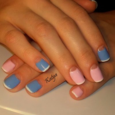 biały manicure biały manicure