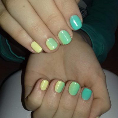 biały manicure biały manicure