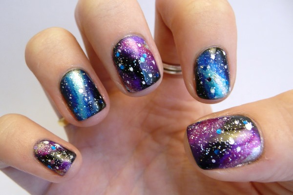 turkusowy manicure turkusowy manicure