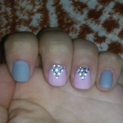 biały manicure biały manicure