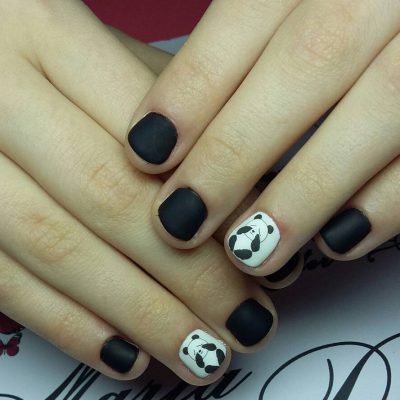 biały manicure biały manicure