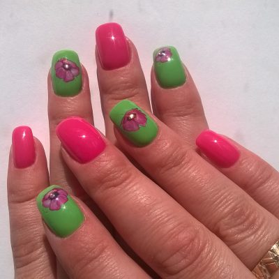 biały manicure biały manicure