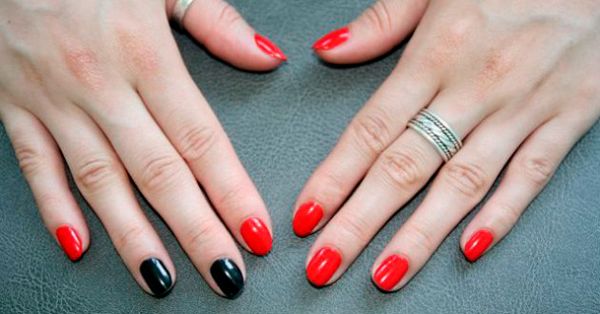 biały manicure biały manicure