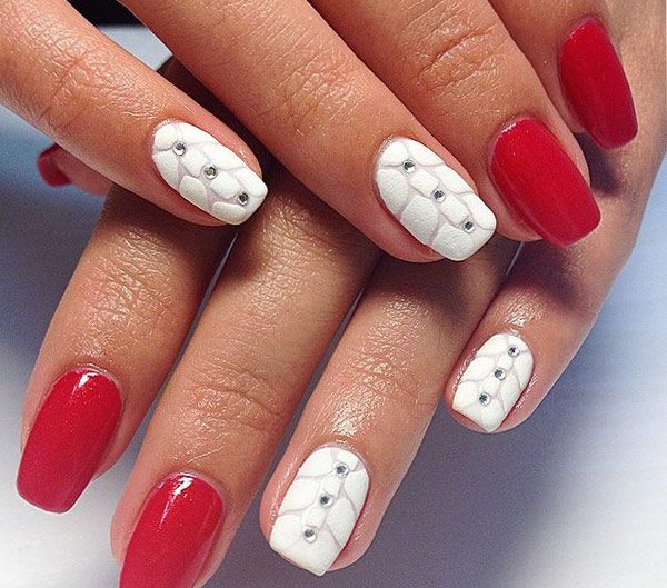biały manicure biały manicure