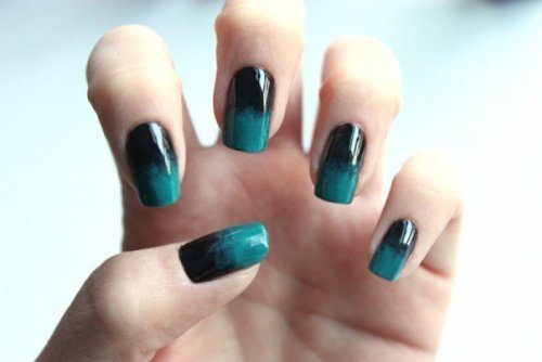 ombre manikűr manikűr ombre fotó