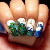 biały manicure biały manicure
