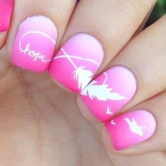 biały manicure biały manicure