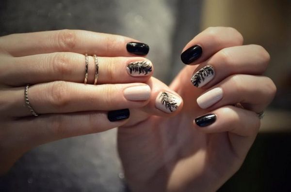 biały manicure biały manicure