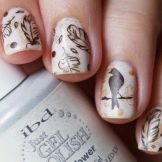 biały manicure biały manicure
