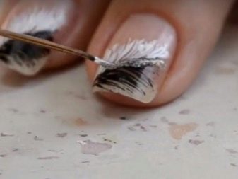 biały manicure biały manicure