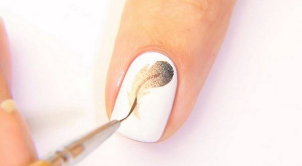 biały manicure biały manicure