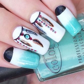 biały manicure biały manicure