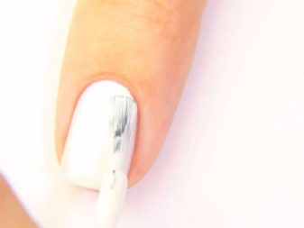 biały manicure biały manicure