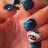 biały manicure biały manicure