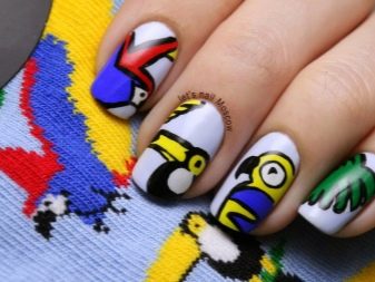 biały manicure biały manicure