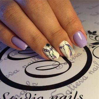 biały manicure biały manicure