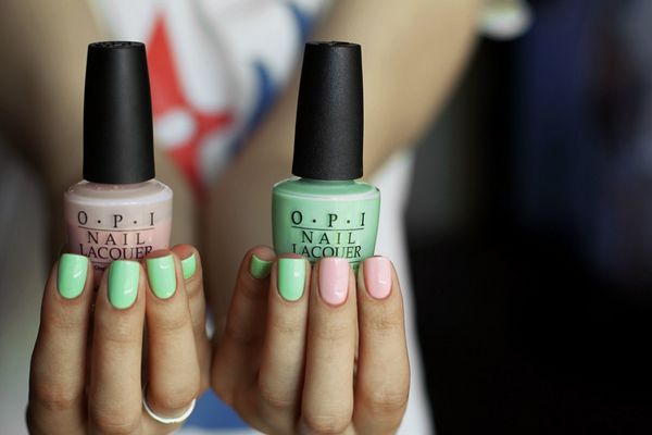 biały manicure biały manicure