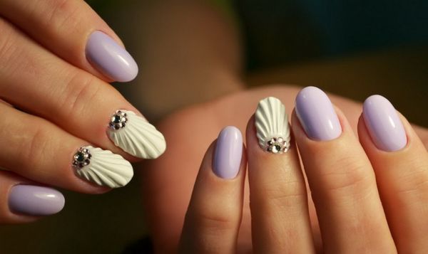 biały manicure biały manicure