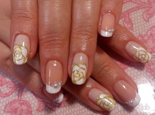 biały manicure biały manicure