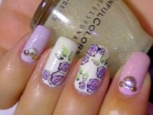 biały manicure biały manicure