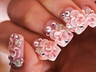biały manicure biały manicure