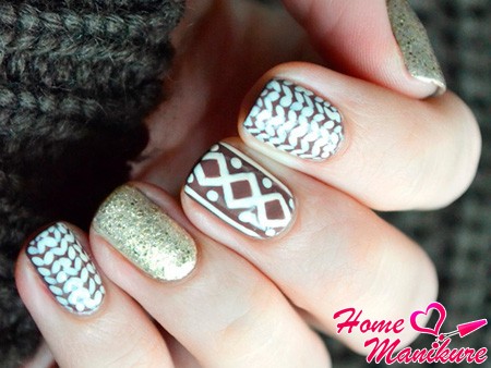 manicure sweter obszerne zdobienie paznokci zrobić aksamitny piasek z dzianiny manicure sweter obszerne zdobienie paznokci zrobić aksamitny piasek z dzianiny