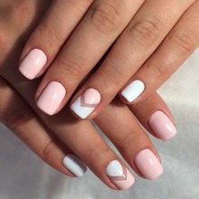 biały manicure biały manicure
