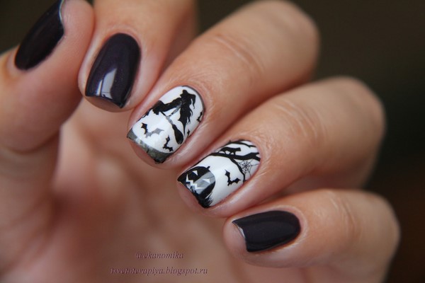 biały manicure biały manicure