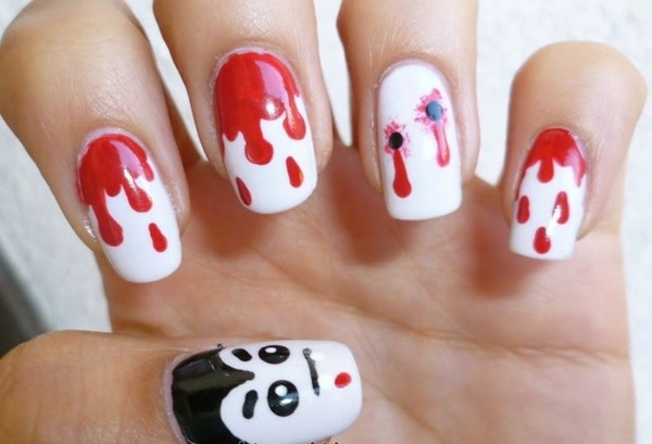 biały manicure biały manicure