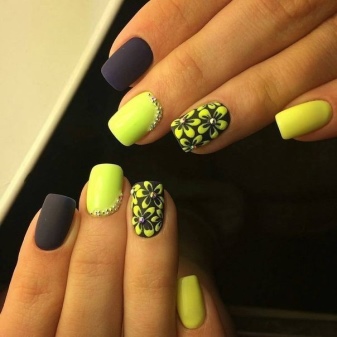 turkusowy manicure turkusowy manicure