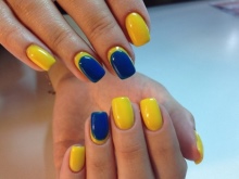 turkusowy manicure turkusowy manicure