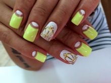 turkusowy manicure turkusowy manicure