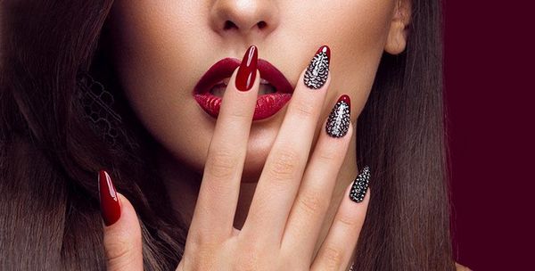 biały manicure biały manicure