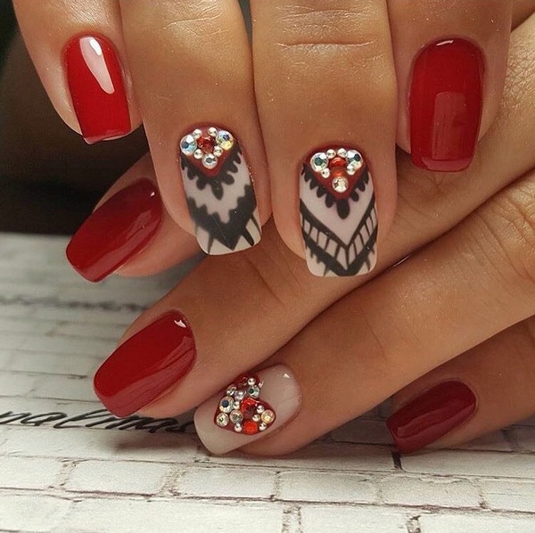 biały manicure biały manicure