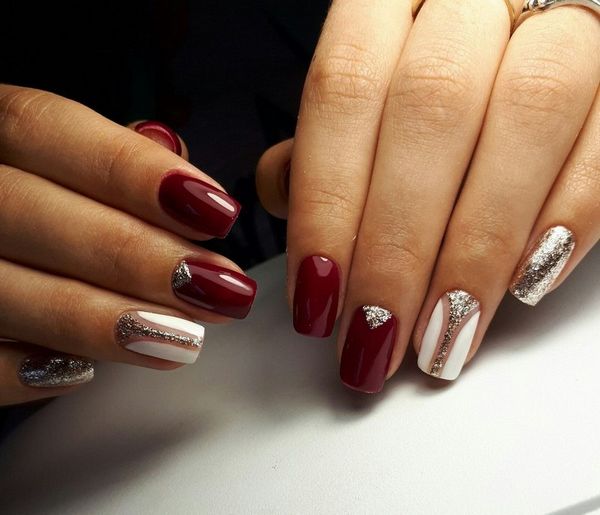 biały manicure biały manicure