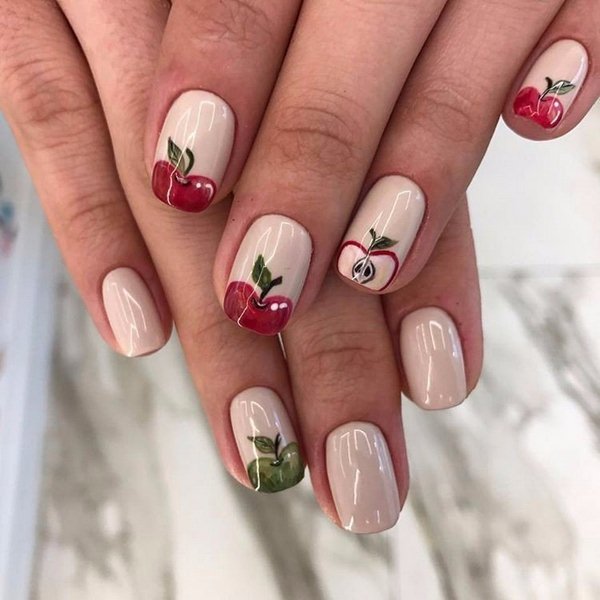 białe paznokcie manicure biały manicure