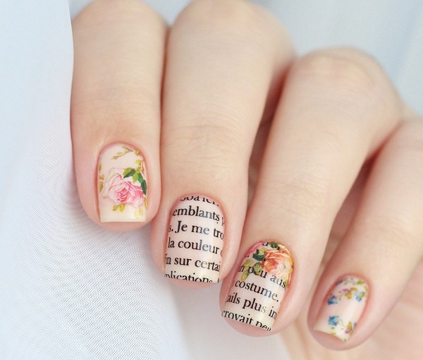 białe paznokcie manicure biały manicure