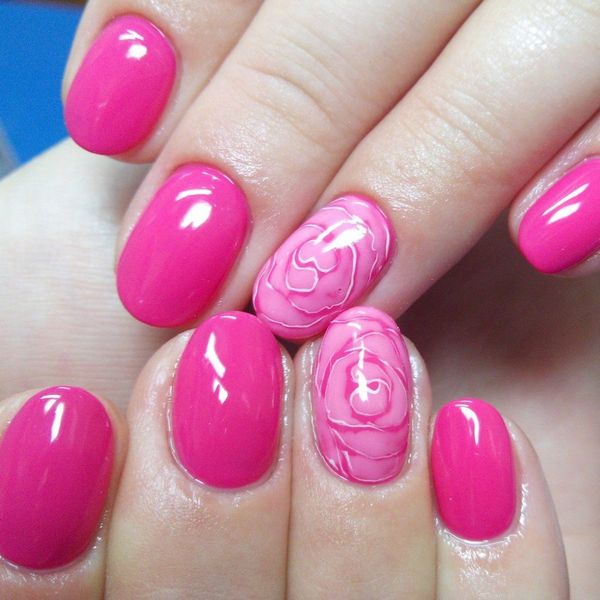 biały manicure biały manicure