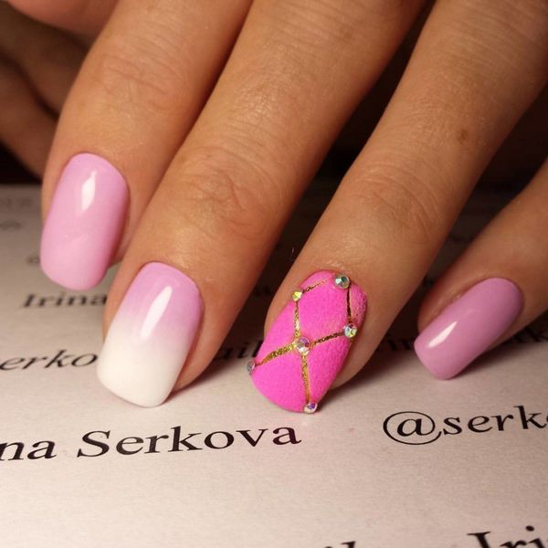 biały manicure biały manicure