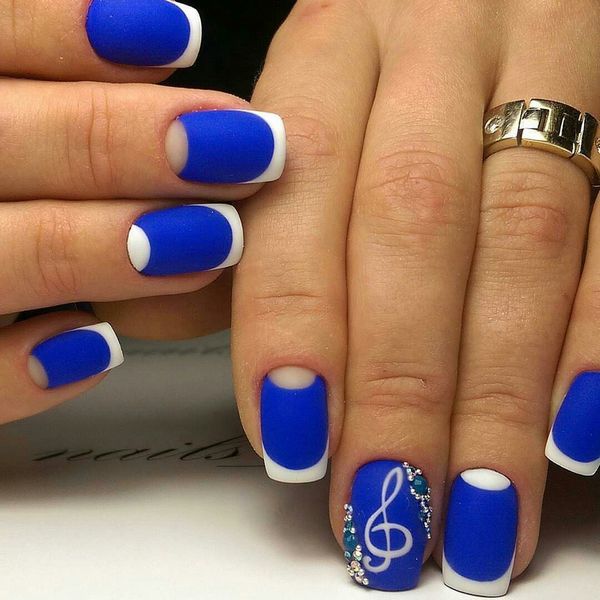 biały manicure biały manicure