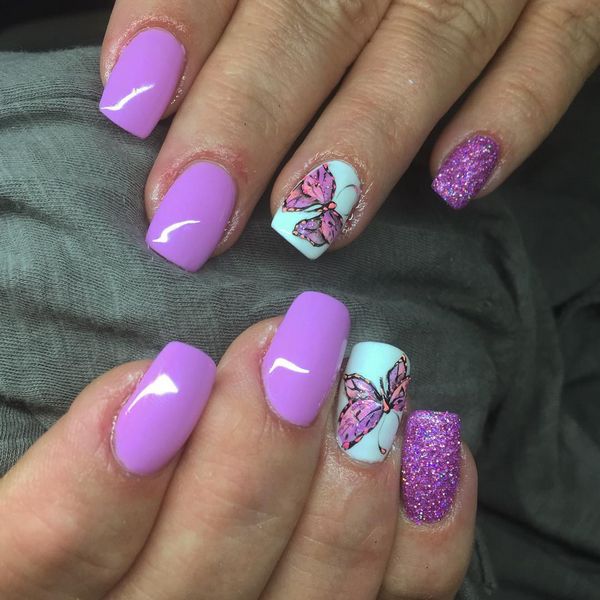 biały manicure biały manicure