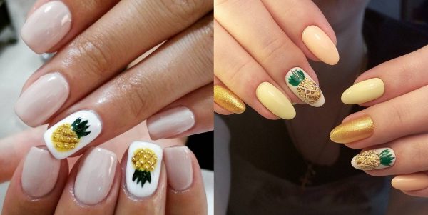 manicure z białego złota manicure z białego złota