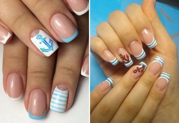 biały manicure biały manicure