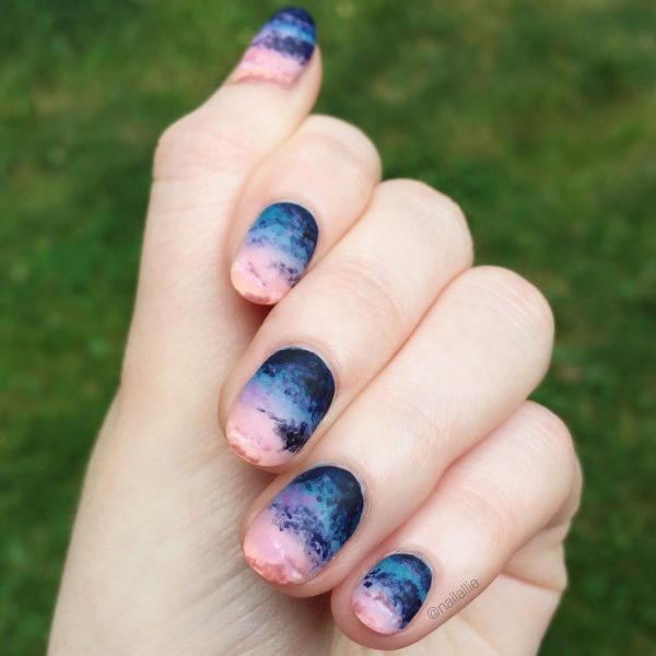 biały manicure manicure z białego złota